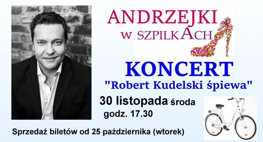 Andrzejki w szpilkach – Robert Kudelski wystąpi w Garwolinie 