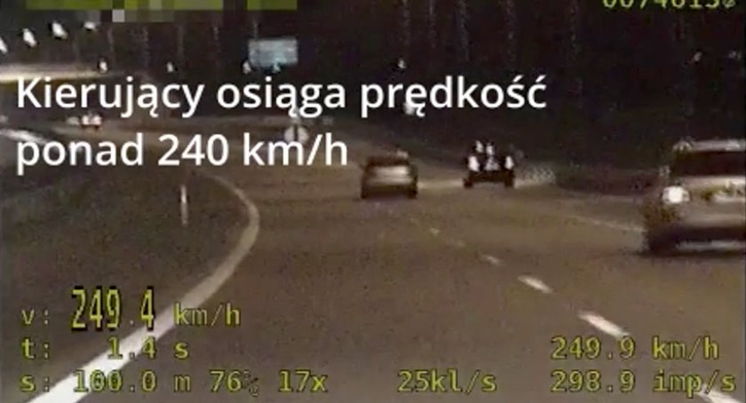 Pościg przez trzy powiaty (VIDEO) – U nas 16-latek ominął blokadę jadąc wprost na policjantów