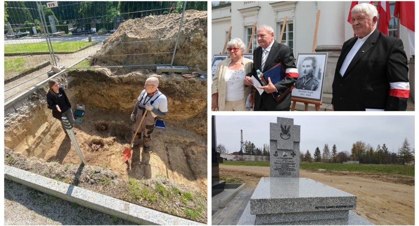Pochowany pod fałszywym nazwiskiem por. Kopik spocznie w Garwolinie
