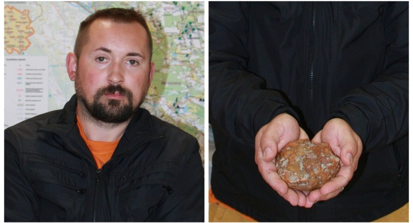 Twierdzi, że znalazł meteoryt