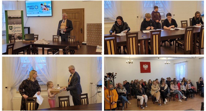 Potomkowie pracowników PGR z gm. Żelechów otrzymali sprzęt komputerowy