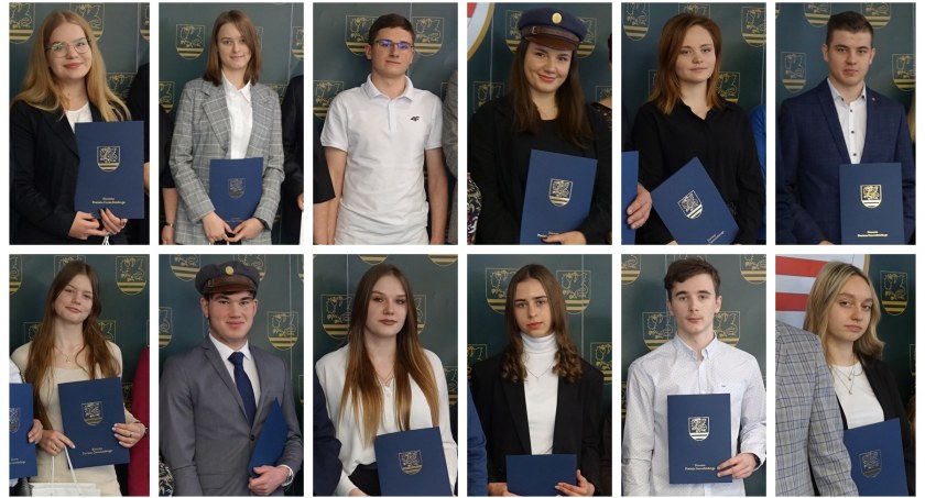 12 najzdolniejszych! Stypendia starosty wręczone!