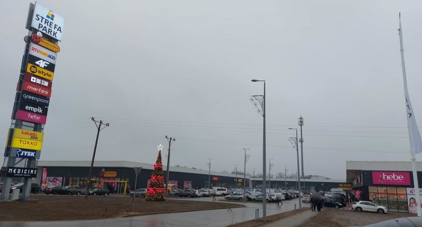Pierwsza kradzież w Strefa Park już w dniu otwarcia 