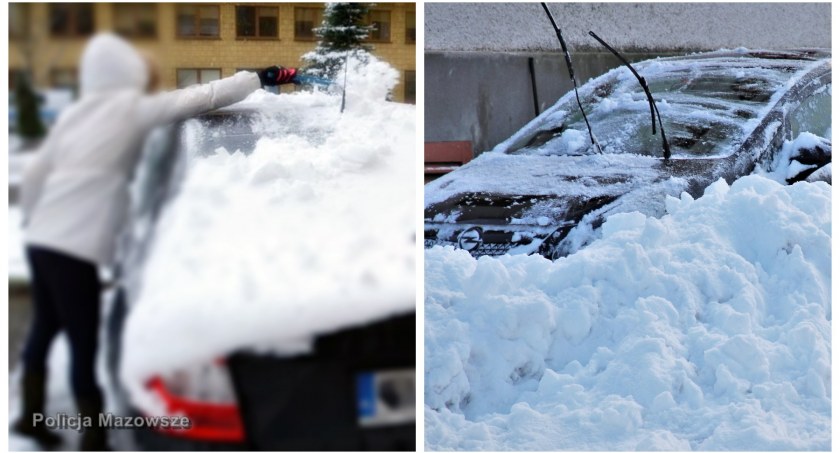 Zimowe mandaty nie tylko za nieodśnieżone auto! Za co jeszcze ukarze policja?