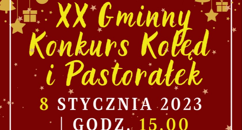 Jubileuszowy Gminny Konkurs Kolęd i Pastorałek w Sobolewie