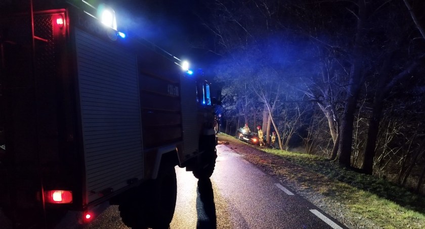 Po sylwestrowej imprezie spowodował wypadek