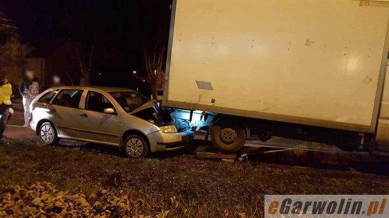 Garwolin: Skoda wjechała w tył dostawczego citroena