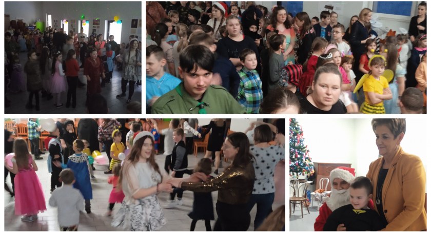 Bal karnawałowy w bibliotece