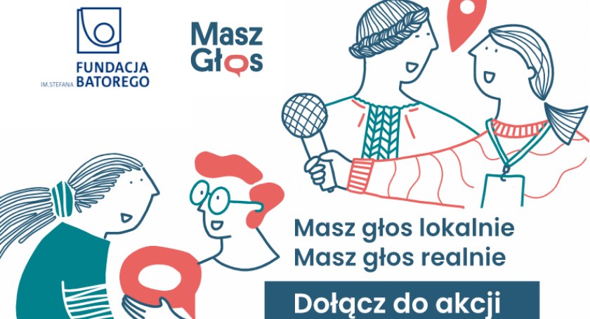 Działaj lokalnie – skorzystaj z pomocy ogólnopolskiej akcji Masz Głos!