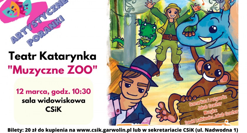 Artystyczne poranki: wizyta w „Muzycznym ZOO”