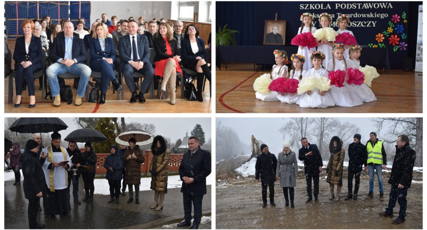 Janina Ewa Orzełowska z wizytą w gminie Maciejowice