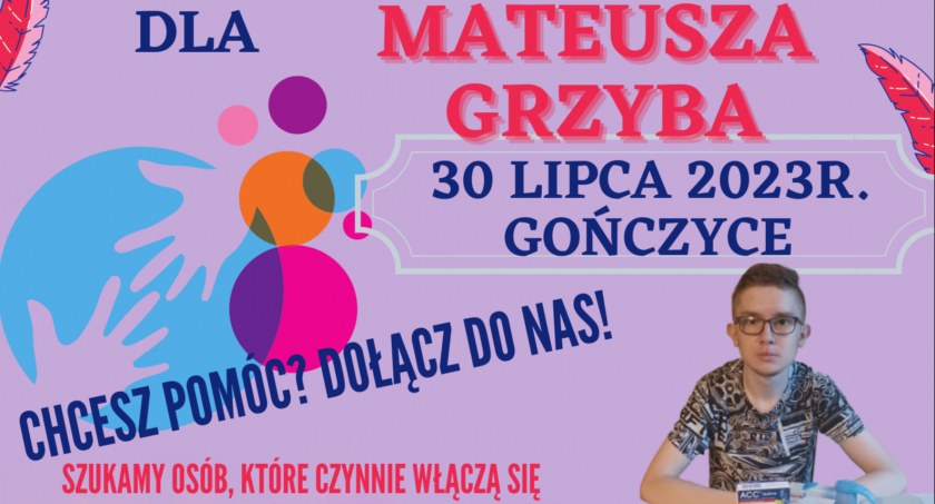 Festyn dla Mateusza! Chcesz pomóc? Dołącz do nas! 
