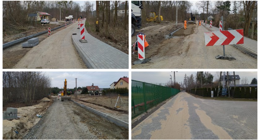 Wiosenne inwestycje drogowe w gminie Maciejowice