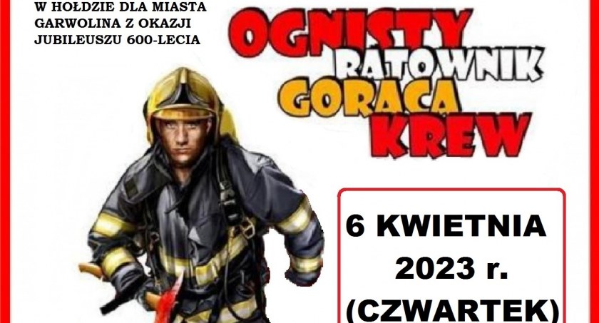 Strażacy oddadzą krew