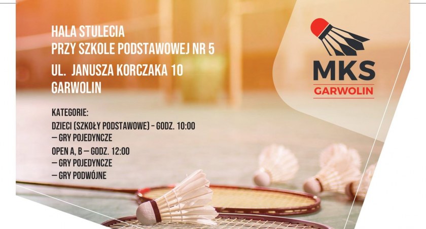 Turniej badmintona Cztery Pory Roku