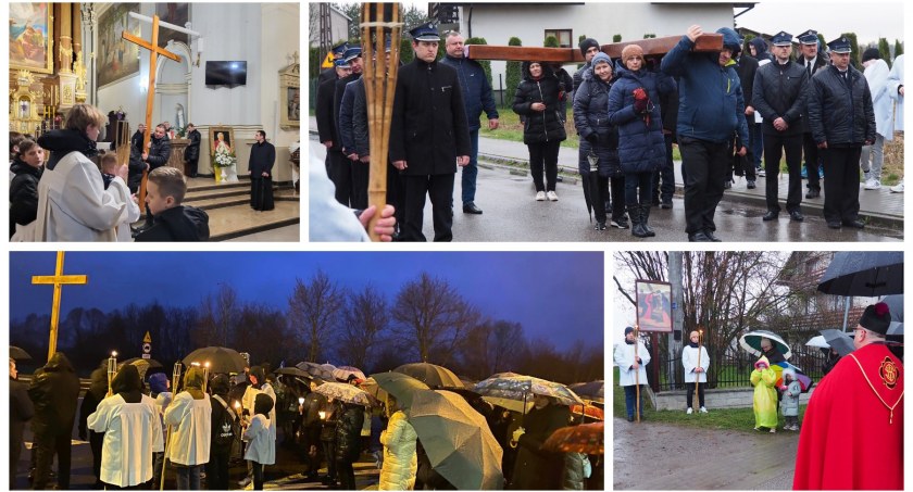 Ulicami przeszły Drogi Krzyżowe ze św. Janem Pawłem II 