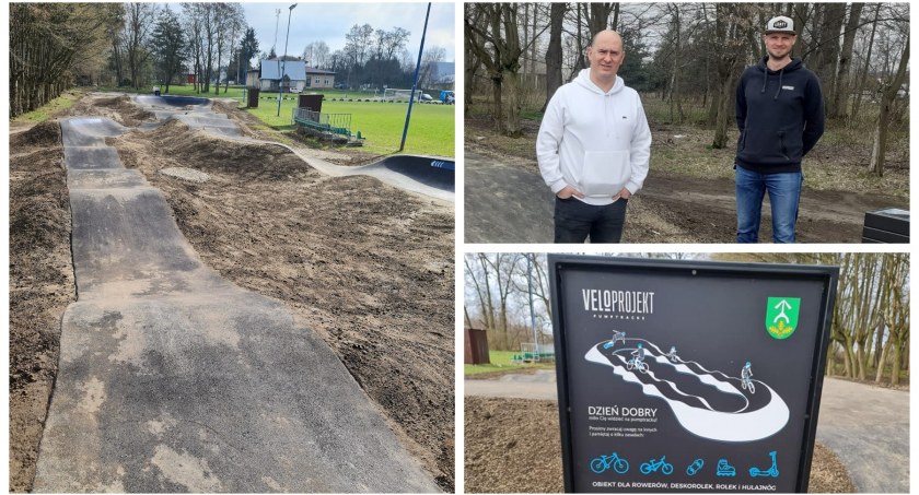Pumptrack w Sulbinach już gotowy! 
