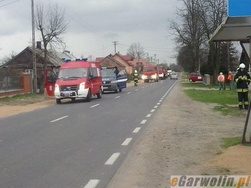 Uszkodzony gazociąg w Chrominie