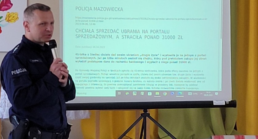 Dzielnicowy przekazał ważne informacje