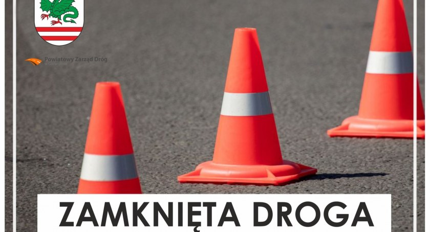Awaria przepustu – Droga będzie zamknięta 