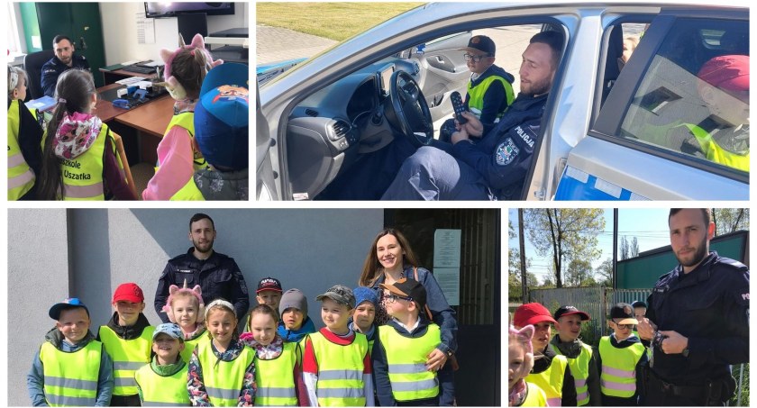 Przedszkolaki poznały pracę w policji