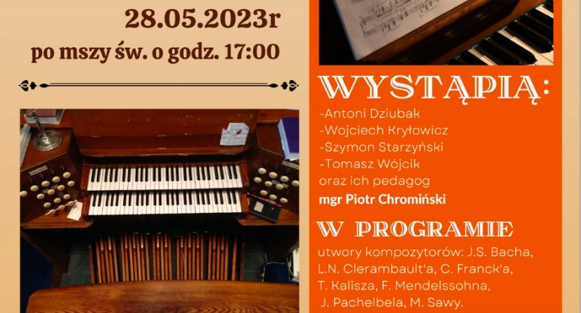 Koncert organowy w Garwolinie 