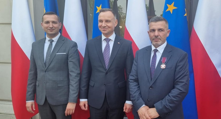 Starosta Walicki odznaczony przez prezydenta