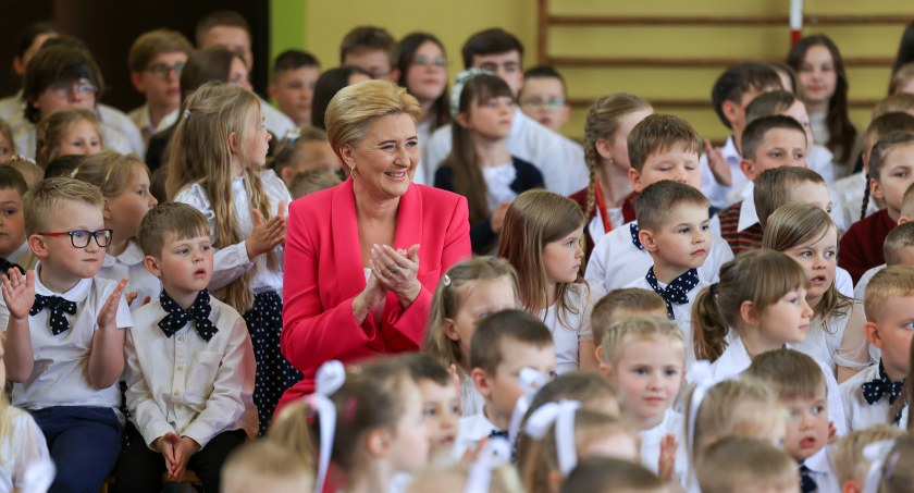 Pierwsza Dama skierowała ważne słowa do dzieci i młodzieży 
