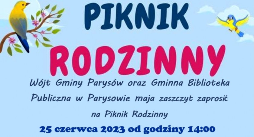 Piknik Rodzinny w Parysowie