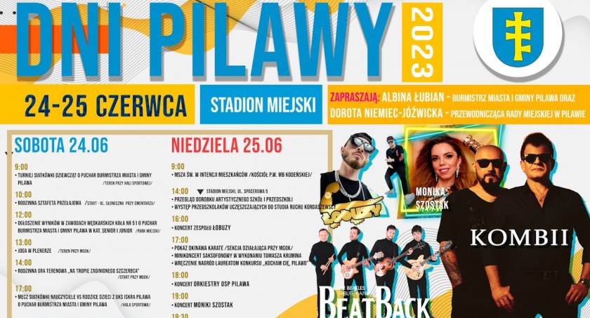 Dni Pilawy 2023 już w najbliższy weekend – Program i gwiazdy