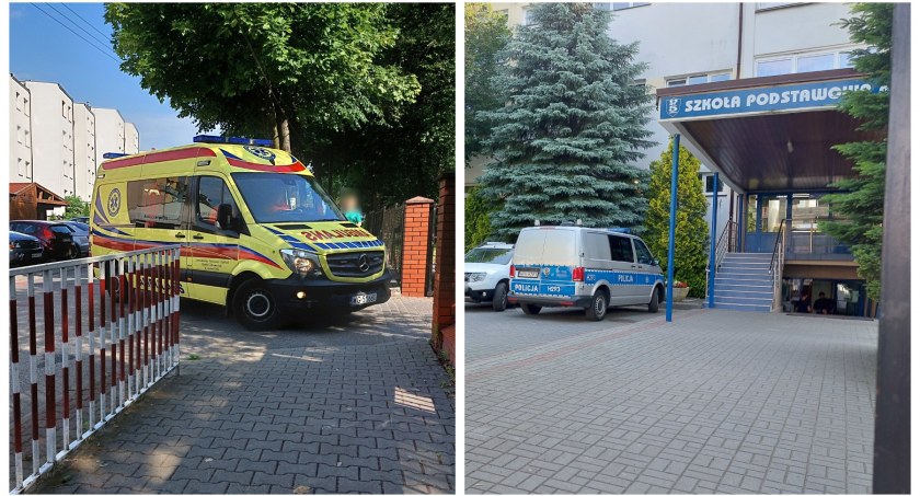 Zamiast do szkoły trafił do szpitala