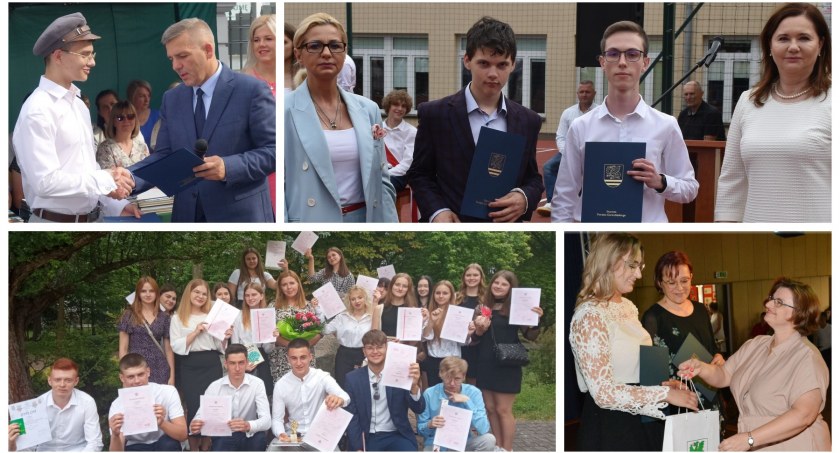 Koniec szkoły! Najlepsi uczniowie w powiecie wyróżnieni – Teraz wakacje!