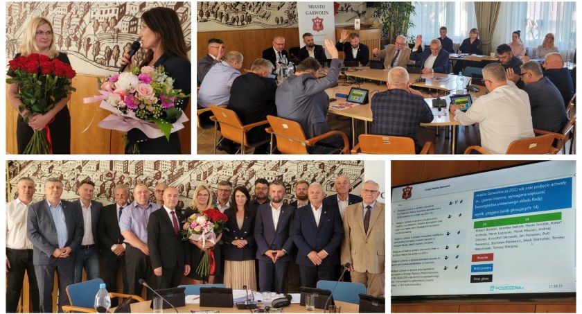 Burmistrz Świeczak z wotum zaufania i absolutorium – Radni byli zgodni