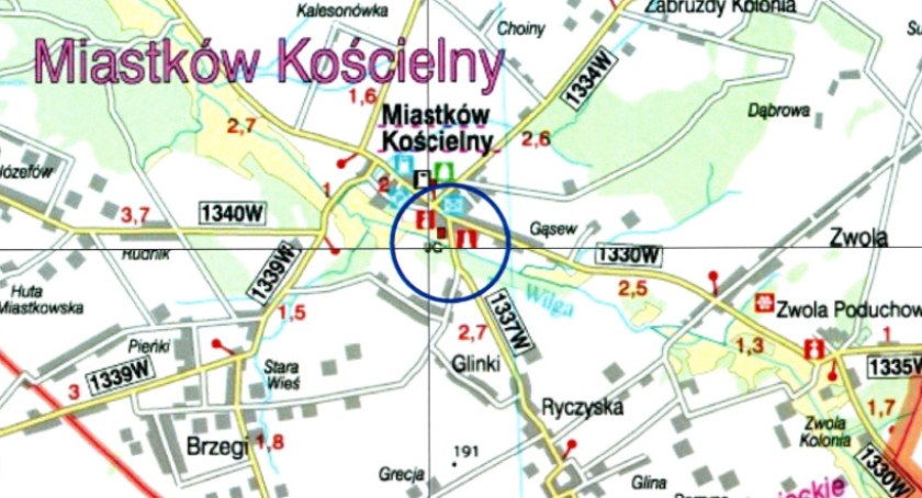 Zamknięcie odcinka drogi powiatowej w Miastkowie Kościelnym