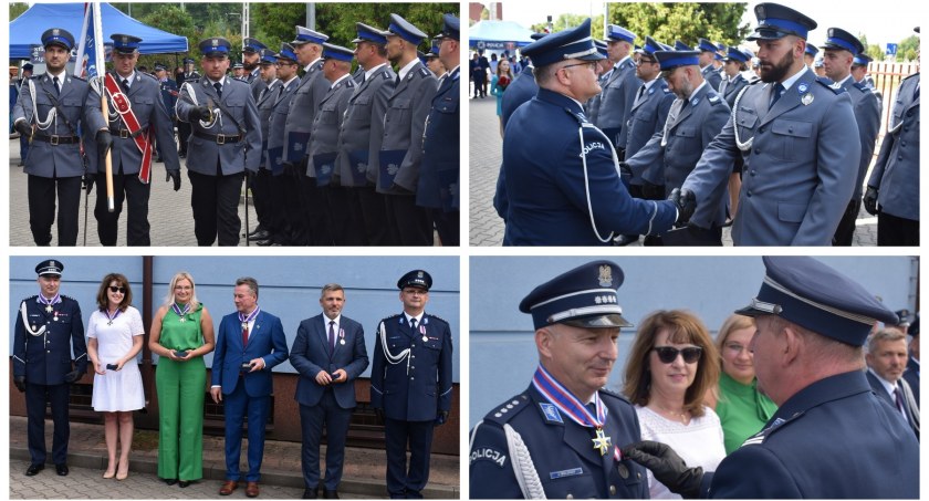 Święto Policji w Garwolinie – Awanse, odznaczenia i podziękowania za służbę