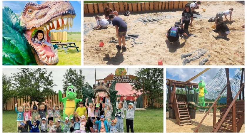 Nowy Park Rozrywki na mapie rodzinnej przygody! Dolina Dinozaurów w Jabłonowcu k. Trojanowa już zaprasza!