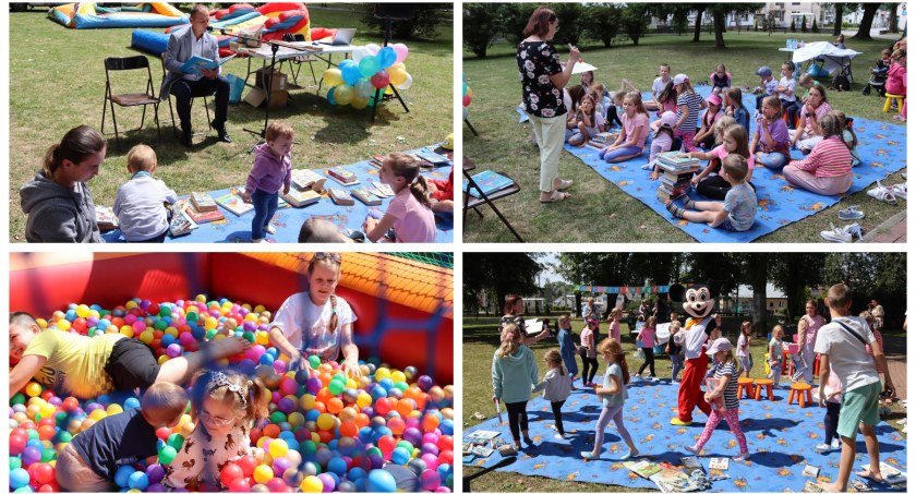 Bajkowy Piknik z Książką w Żelechowie