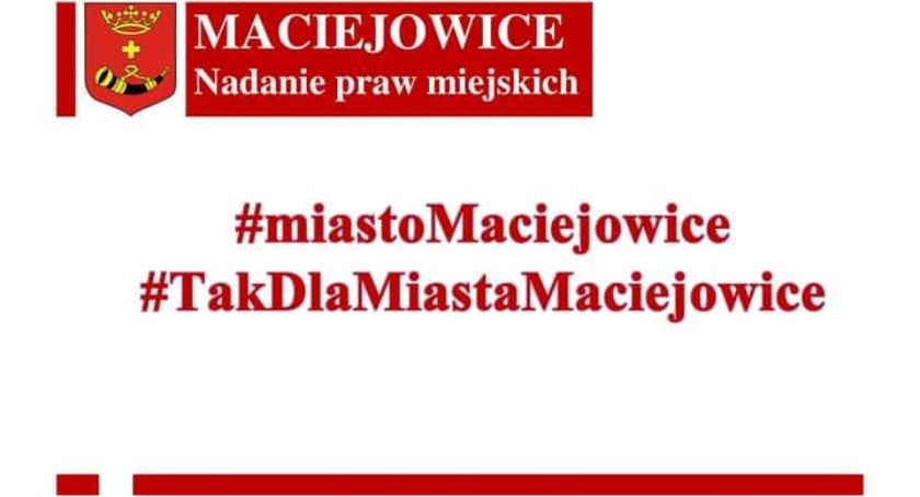 Po 155 latach Maciejowice odzyskają prawa miejskie!