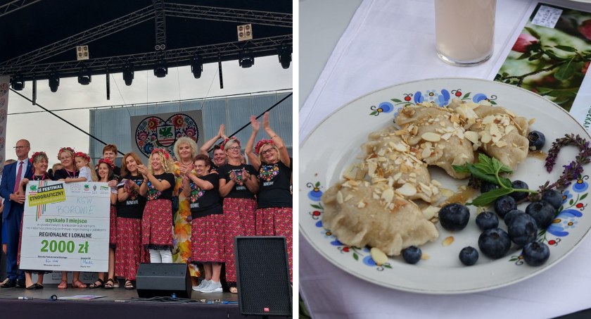 Najlepsze były migdałowo-owsiane pierogi z Borowia