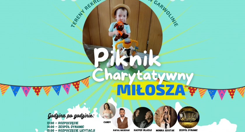 Już w niedzielę piknik dla Miłosza