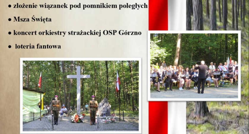 Uroczystości w lesie unińskim już w niedzielę