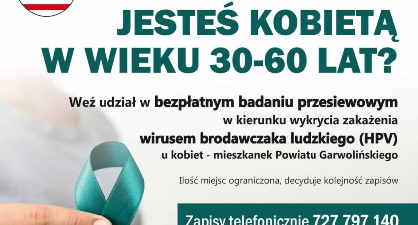 Bezpłatne badania dla mieszkanek powiatu 