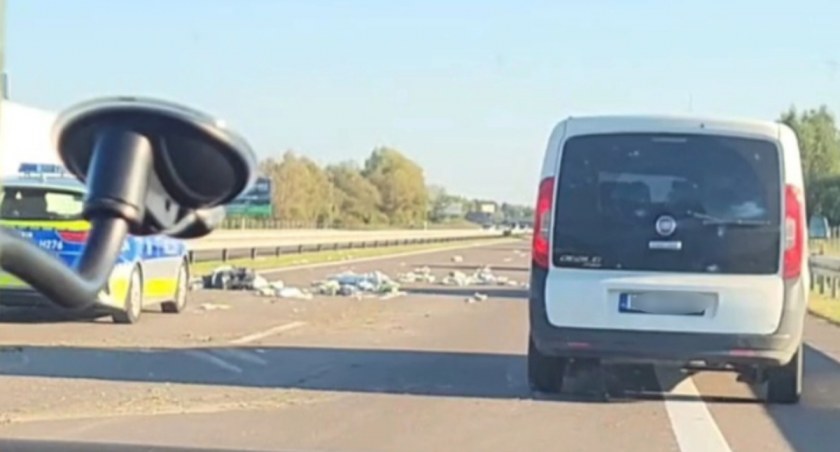 Tego kierowcy na S17 się nie spodziewali! Video