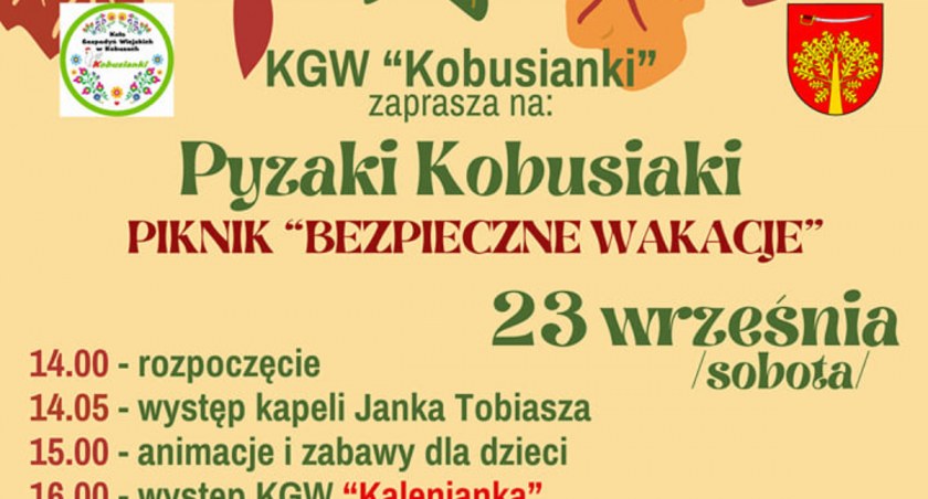 Pyzaki Kobusiaki – piknik w Kobusach