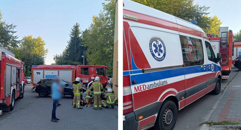 Wypadek na osiedlu! Potrącony 6-letni chłopiec w szpitalu