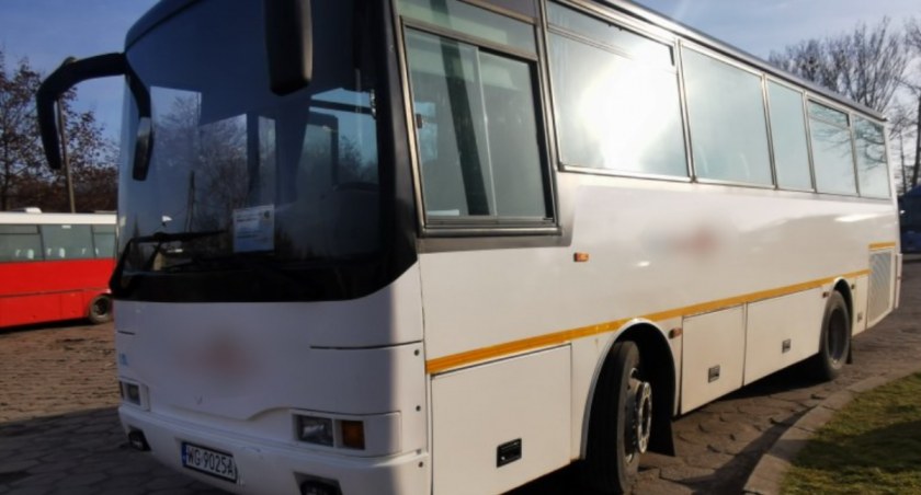 Chciał uciec autobusem
