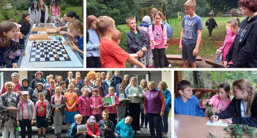 Gwarno w gajówce podczas Festiwalu Przyrody