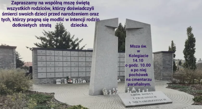 Wspólna msza święta i pochówek dzieci nienarodzonych