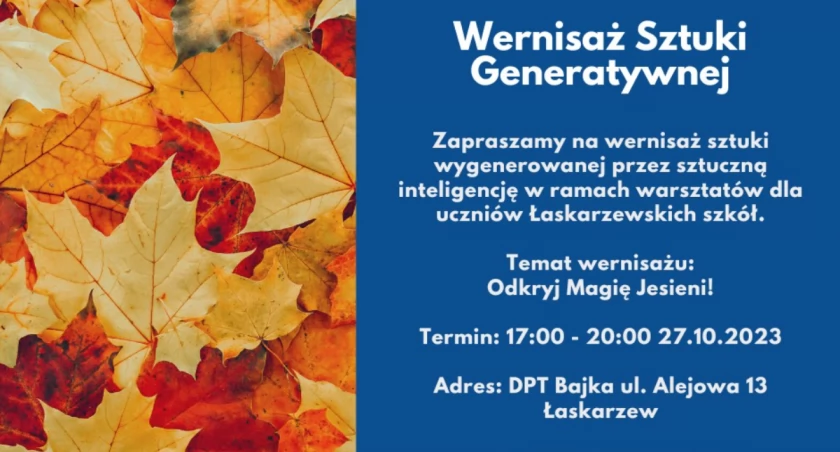 Odkryj Magię Jesieni – Wernisaż Sztuki Generatywnej 