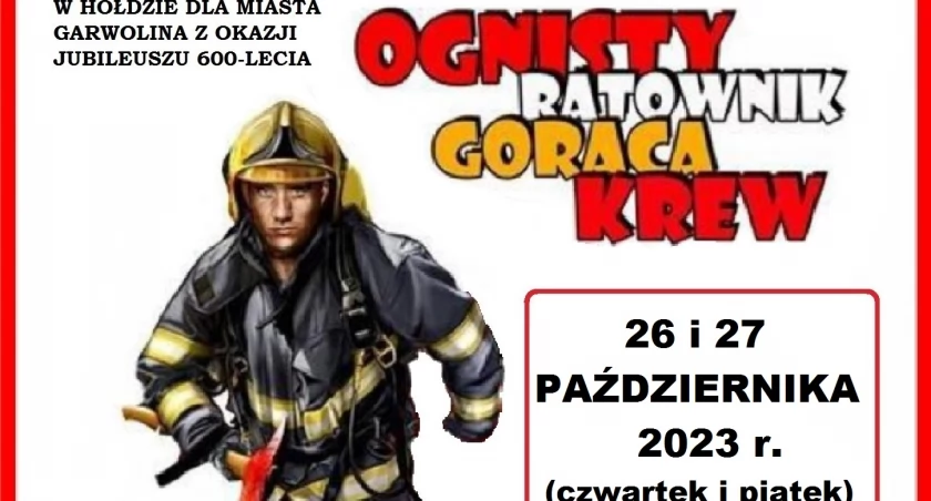 Strażaku, oddaj krew!